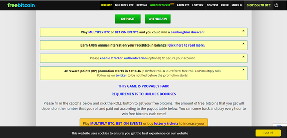 mejor faucet bitcoin 2019