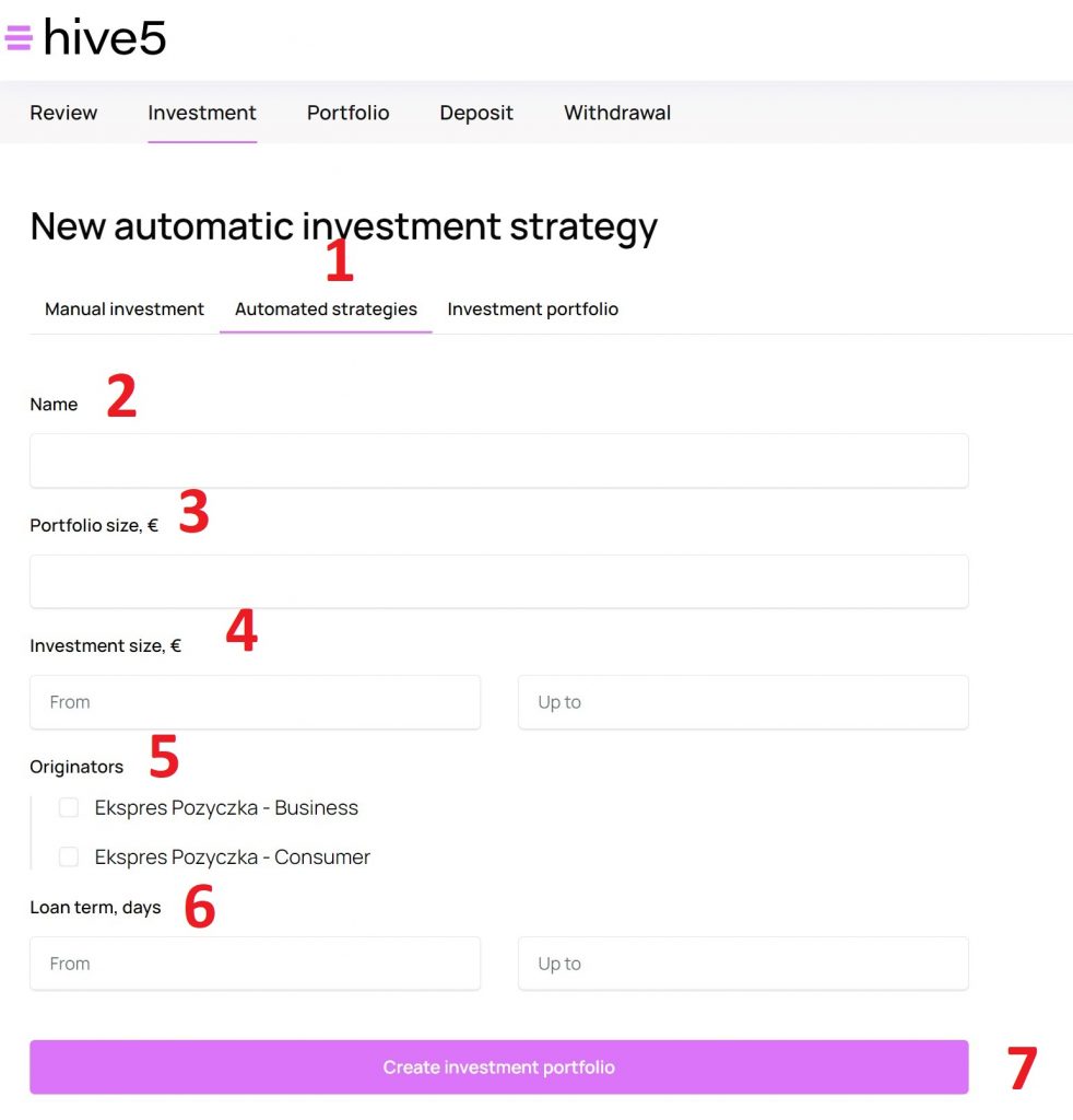 autoinvest hive5