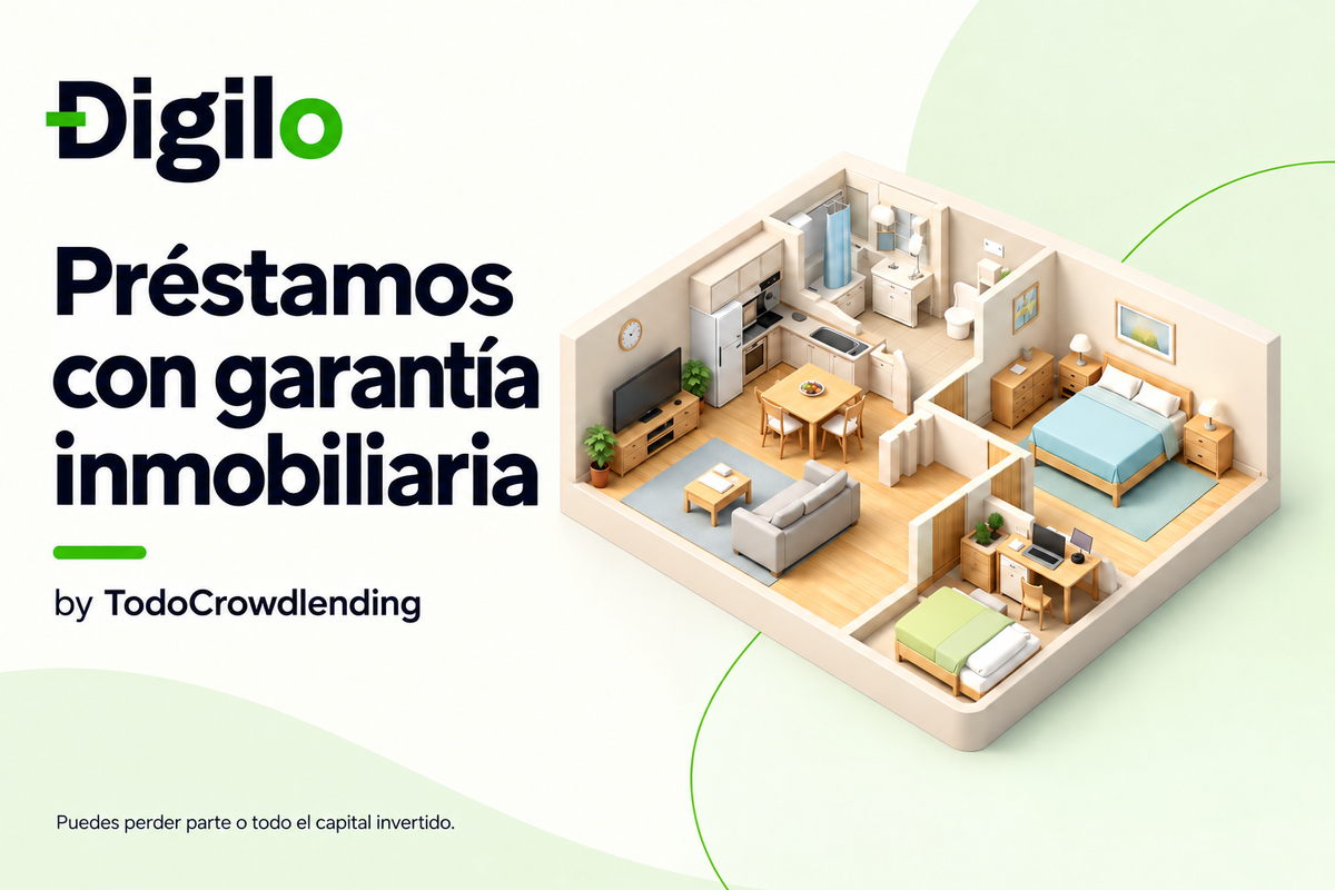 Digilo: préstamos con garantía inmobiliaria, portada de TodoCrowdlending